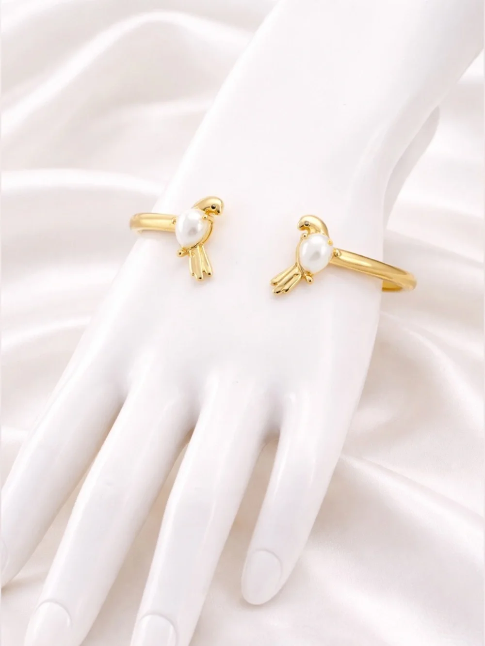 Kate Spade Spring Scene Bird Cuff Bracelet - Picture 3 of 6